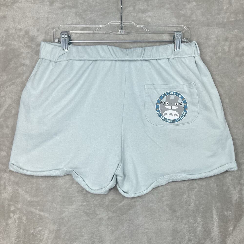 Studio Ghibli My Neighbor Totoro Hot Mint Lounge Shorts Her Universe Hot Topic L - Picture 13 of 13